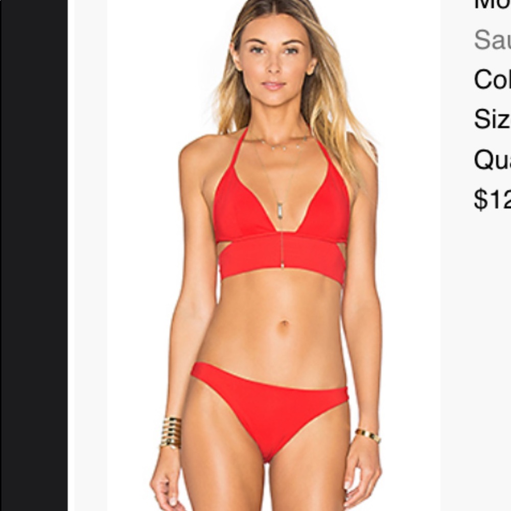 Sauvage Mon Cheri Banded Bikini - Revolve Clothing